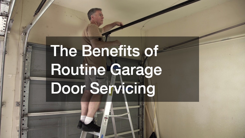 The Benefits of Routine Garage Door Servicing